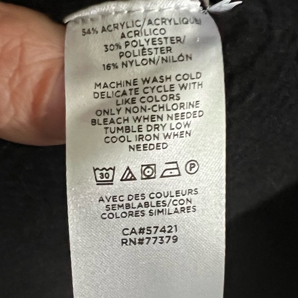 ANN TAYLOR long hoodie coatigan - Picture 6 of 6